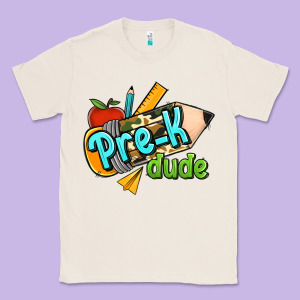 Pre K Dude Classic Tee Designed By Ranaportraitstore