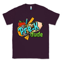 Plum pre k dude Classic Tee - RanaPortraitStore