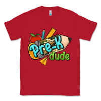 Red pre k dude Classic Tee - RanaPortraitStore