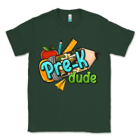 Sports Green pre k dude Classic Tee - RanaPortraitStore