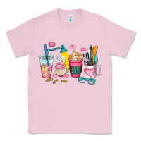 Bubblegum Pink teacher coffee cup Classic Tee - AdoDesignShop
