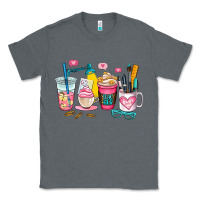 Charcoal Heather teacher coffee cup Classic Tee - AdoDesignShop