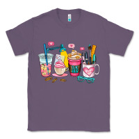 Lavender teacher coffee cup Classic Tee - AdoDesignShop