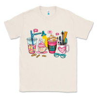 Natural teacher coffee cup Classic Tee - AdoDesignShop