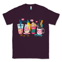 Plum teacher coffee cup Classic Tee - AdoDesignShop