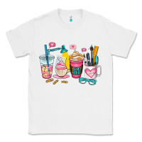 White teacher coffee cup Classic Tee - AdoDesignShop