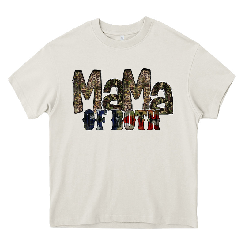 Mama Of Both Heavy Core Tee by RacoonDesign | Teevron