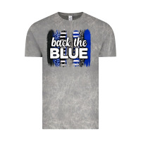 Cloud Rock Back the blue brushstrokes Vintage Tee - Neo Western