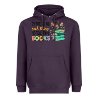 Plum there is no such thing as too many books Heavyweight Hoodie - MaliasSmallBusiness