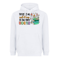 White there is no such thing as too many books Heavyweight Hoodie - MaliasSmallBusiness