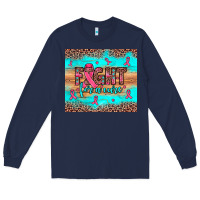 Navy fight for a cure Long Sleeve Tee - JahusDesignShop