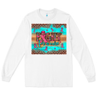 White fight for a cure Long Sleeve Tee - JahusDesignShop