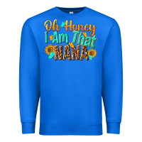 True Royal oh honey i am that nana Premium Sweatshirt - NancyCooperArtShop