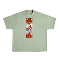 Oil Green volleyball penwraps Urban Heavy Tee - HRA Design Shop