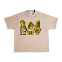 French Oak sunflower gnomies Urban Heavy Tee - BarkalooDesign