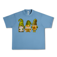 Pebble Blue sunflower gnomies Urban Heavy Tee - BarkalooDesign