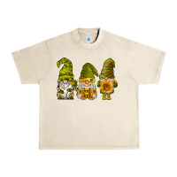 Sandshell sunflower gnomies Urban Heavy Tee - BarkalooDesign