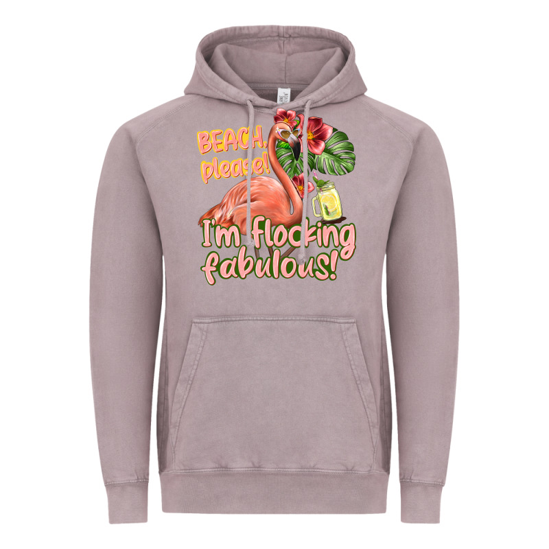 Im Flocking Fabulous Vintage Hoodie by texasbilliewilder | Teevron