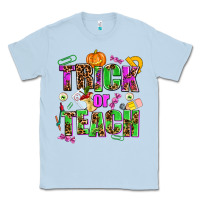 Dusty Blue trick or teach Classic Tee - AdoDesignShop