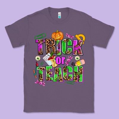 Trick Or Teach Classic Tee Designed By Adodesignshop
