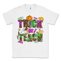 White trick or teach Classic Tee - AdoDesignShop