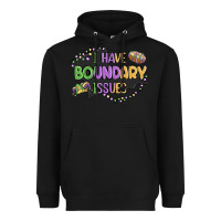 Black ı have boundary ıssues Heavyweight Hoodie - MaliasSmallBusiness
