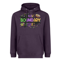 Plum ı have boundary ıssues Heavyweight Hoodie - MaliasSmallBusiness