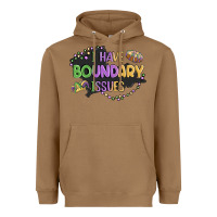 Toasted Coconut ı have boundary ıssues Heavyweight Hoodie - MaliasSmallBusiness