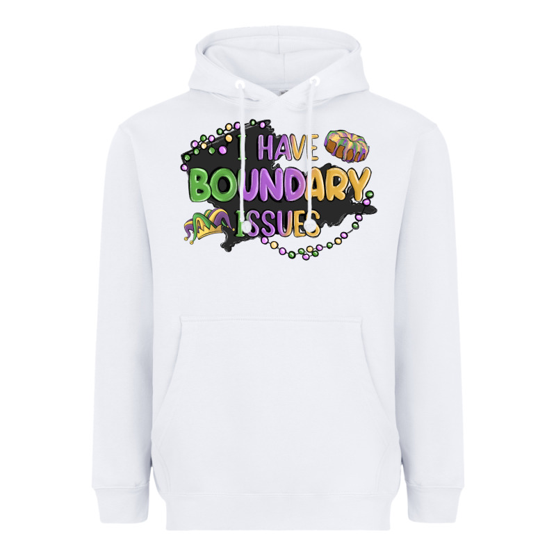 ı Have Boundary ıssues Heavyweight Hoodie by MaliasSmallBusiness | Teevron