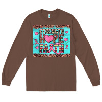Chestnut strength hope faith Long Sleeve Tee - JahusDesignShop