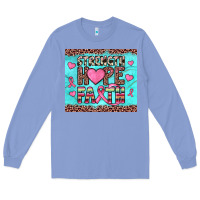 Colony Blue strength hope faith Long Sleeve Tee - JahusDesignShop