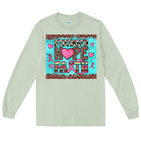 Matcha strength hope faith Long Sleeve Tee - JahusDesignShop