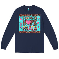 Navy strength hope faith Long Sleeve Tee - JahusDesignShop