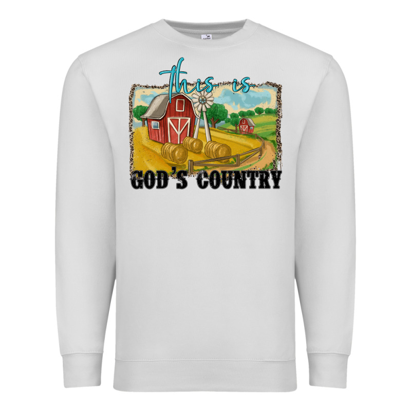 This Is God's Country Premium Sweatshirt by MaliasSmallBusiness | Teevron