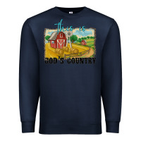 Navy this is god's country Premium Sweatshirt - MaliasSmallBusiness