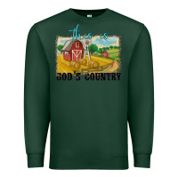 Sports Green this is god's country Premium Sweatshirt - MaliasSmallBusiness
