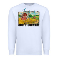 White this is god's country Premium Sweatshirt - MaliasSmallBusiness
