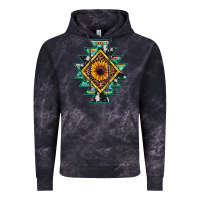 Cloud Black aztec leopard sunflower Vintage Hoodie - JahusDesignShop