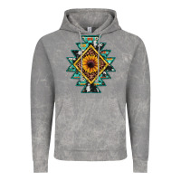 Cloud Rock aztec leopard sunflower Vintage Hoodie - JahusDesignShop