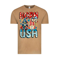 Vintage Camel Born in USA gnomes 4th of July Vintage Tee - CowGirlArtShop
