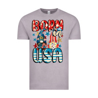 Vintage Zinc Born in USA gnomes 4th of July Vintage Tee - CowGirlArtShop