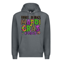 Rock thick things mardi gras vibes Premium Hoodie - LillyAllenDesigns