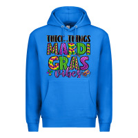 True Royal thick things mardi gras vibes Premium Hoodie - LillyAllenDesigns
