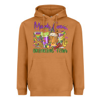 Meerkat mardi gras drinking team Heavyweight Hoodie - MaliasSmallBusiness