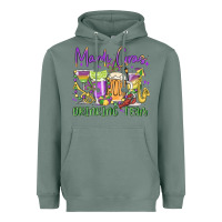 Sage mardi gras drinking team Heavyweight Hoodie - MaliasSmallBusiness