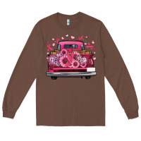 Chestnut breast cancer farm truck Long Sleeve Tee - Artiststas