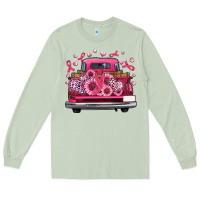Matcha breast cancer farm truck Long Sleeve Tee - Artiststas