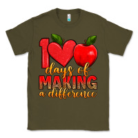 Army Green 100 days of making a difference Classic Tee - Artiststas