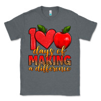 Charcoal Heather 100 days of making a difference Classic Tee - Artiststas