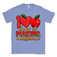 Colony Blue 100 days of making a difference Classic Tee - Artiststas
